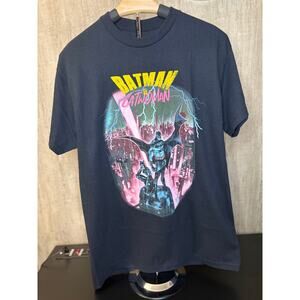NEW Sz. M - Men's Civil LA Batman & Catwoman Tee (Blk)